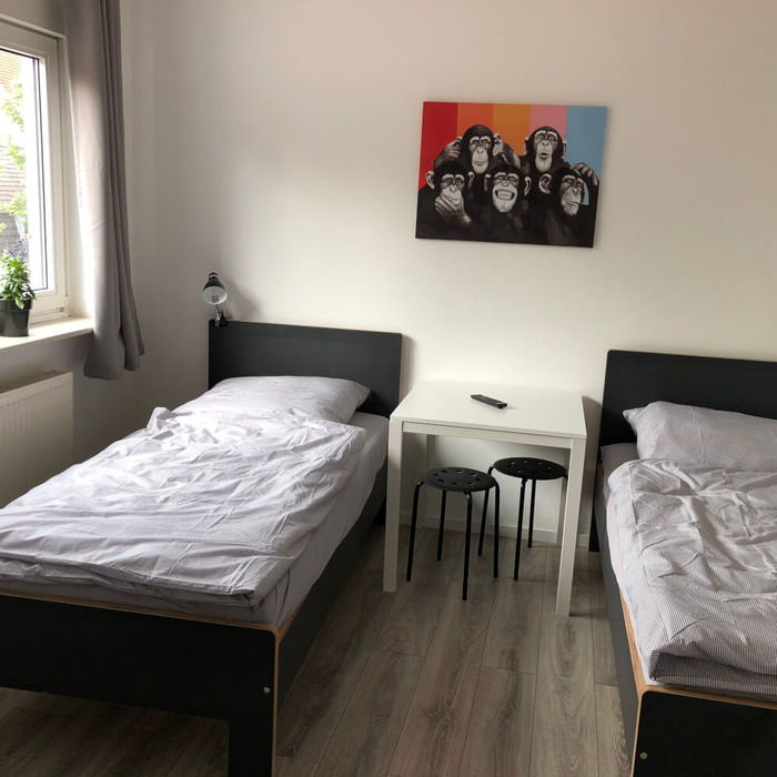 Monteurwohnung Auguststraße - Schlafzimmer 3